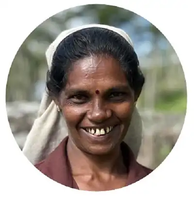 Portrait of Pasungale, one of the estate tea team